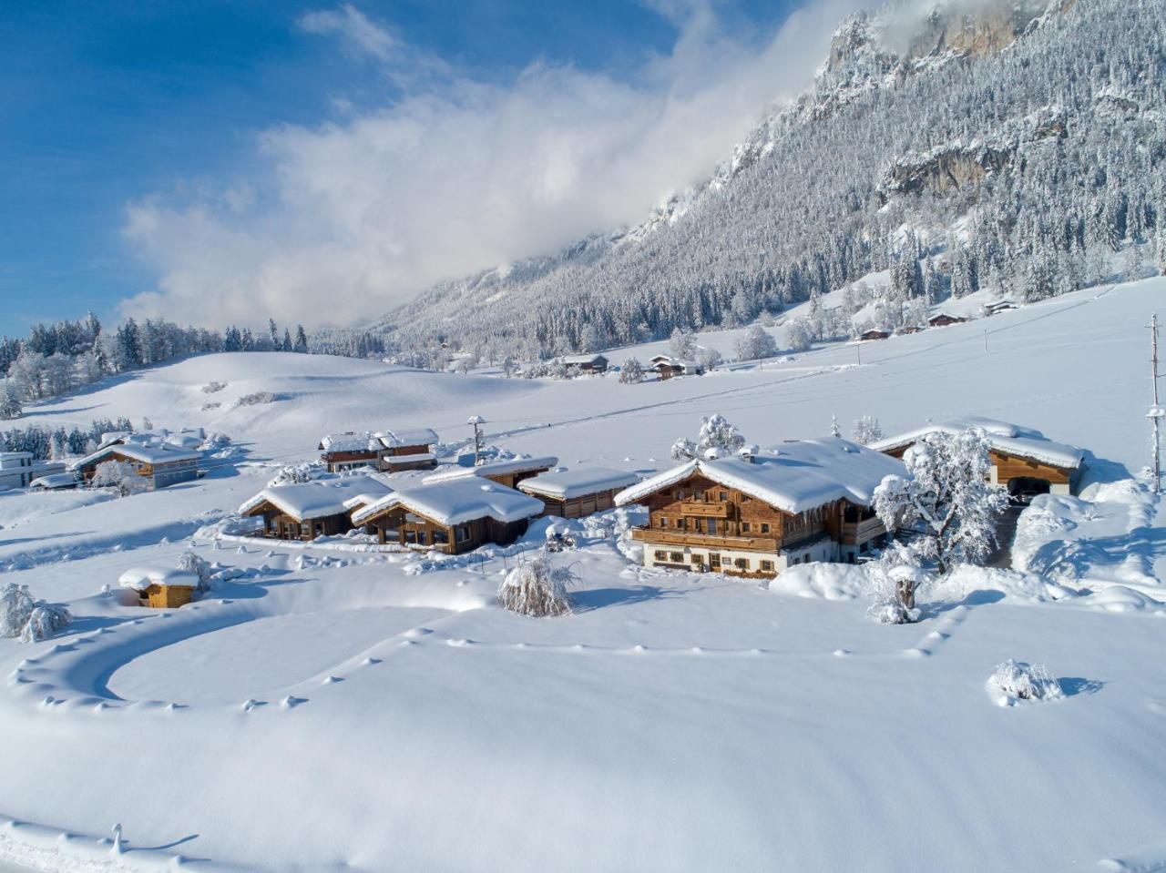 Narzenhof Wellness Chalets, Familien & Luxus Apartments Am Bauernhof Санкт Йохан ин Тирол Екстериор снимка